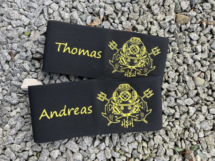 Wind-Beutel, Maskenbänder mit Logo, Maskenbänder mit Namen, individuelle Maskenbänder