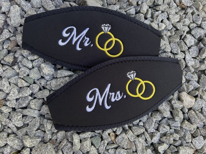 Wind-Beutel, Maskenbänder mit Logo, Maskenbänder mit Namen, individuelle Maskenbänder