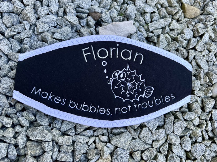 Wind-Beutel, Maskenbänder mit Logo, Maskenbänder mit Namen, individuelle Maskenbänder