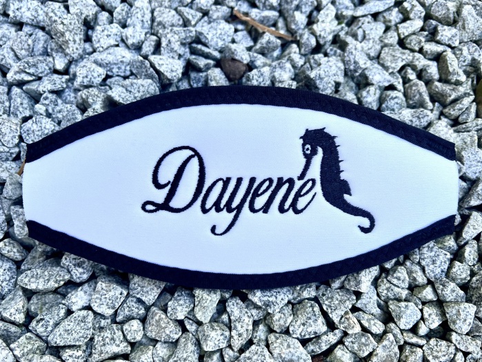 Wind-Beutel, Maskenbänder mit Logo, Maskenbänder mit Namen, individuelle Maskenbänder